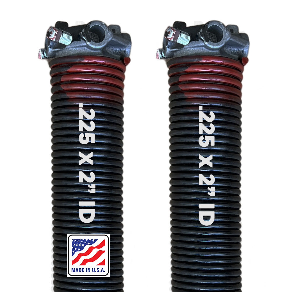 Garage Door Torsion Spring .225 Wire Gauge (Red)