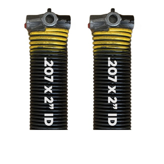 Garage Door Torsion Spring .207 Wire Gauge (Yellow)