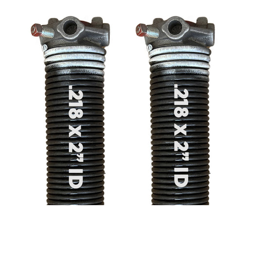 Garage Door Torsion Spring .218 Wire Gauge (White)
